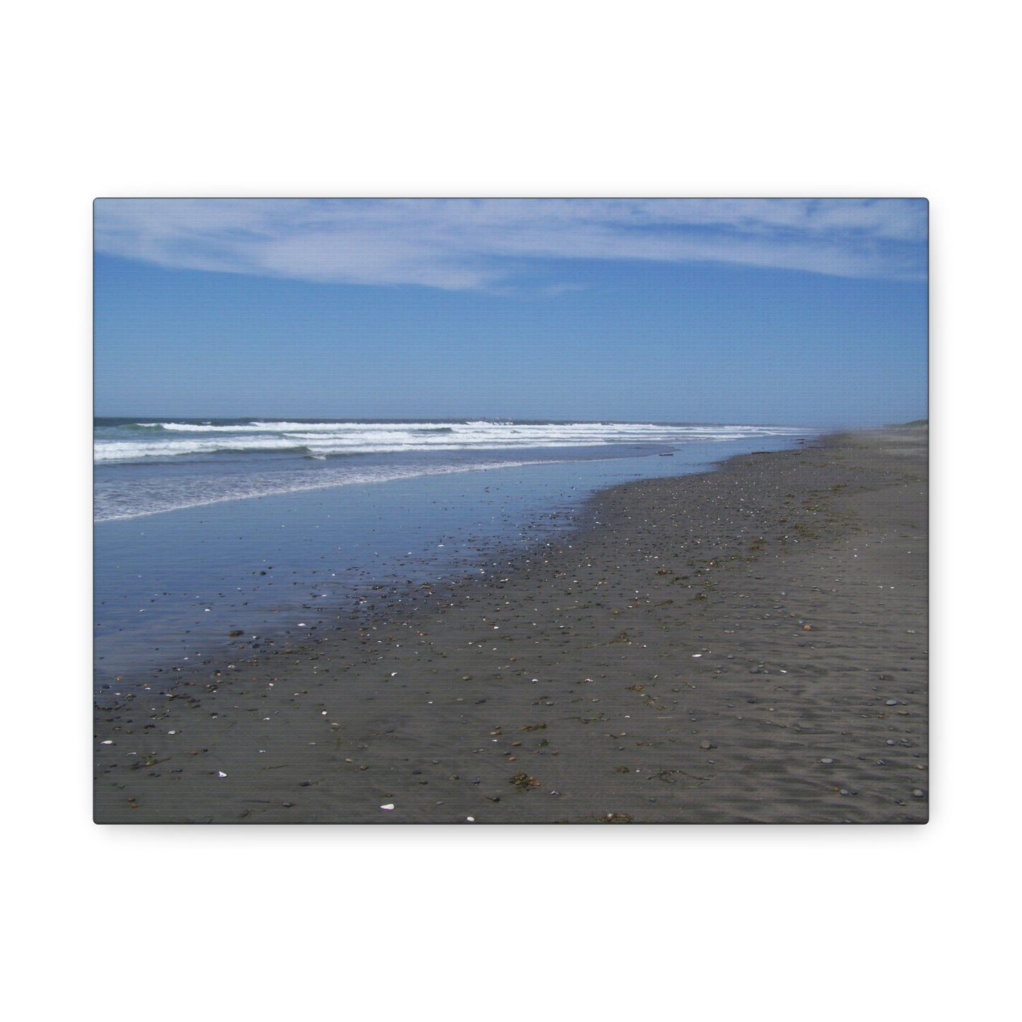 Breakers - Beach Landscape Canvas Art - Stretched Matte Print for Home Decor