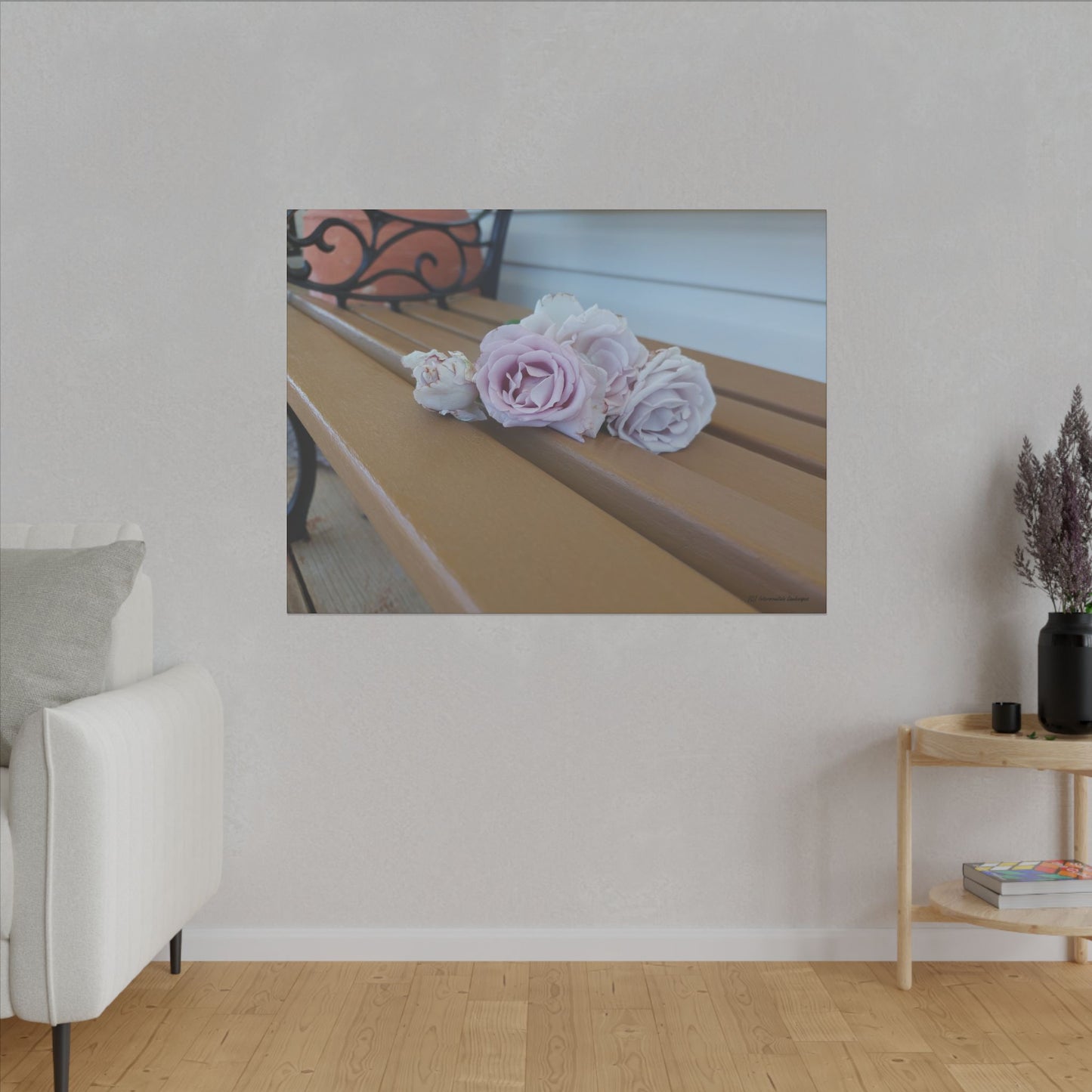 Memories, Canvas Print - Rose Bouquet - Matte Stretched
