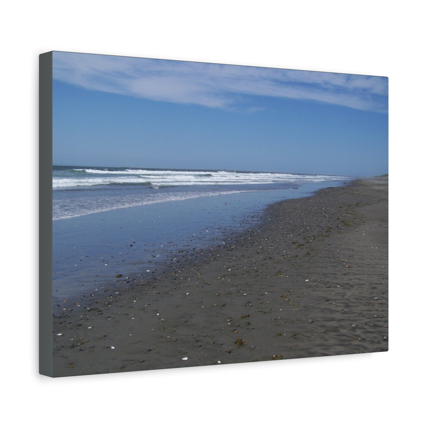 Breakers - Beach Landscape Canvas Art - Stretched Matte Print for Home Decor