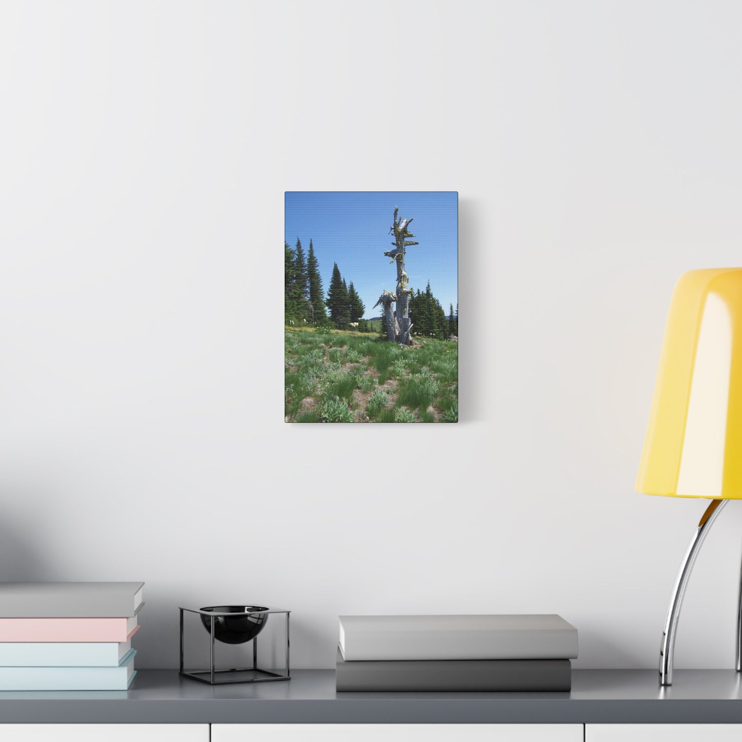 Lone Giant-Nature-Inspired Stretched Canvas Art