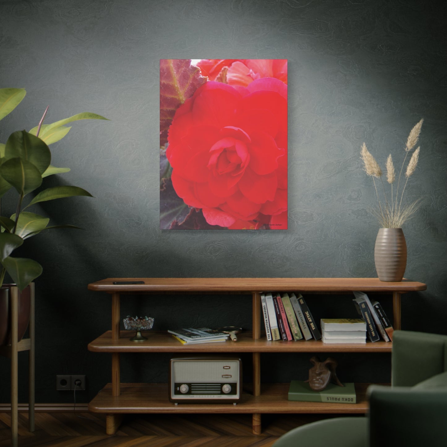 Canvas Print - Begonia Garden Beauty