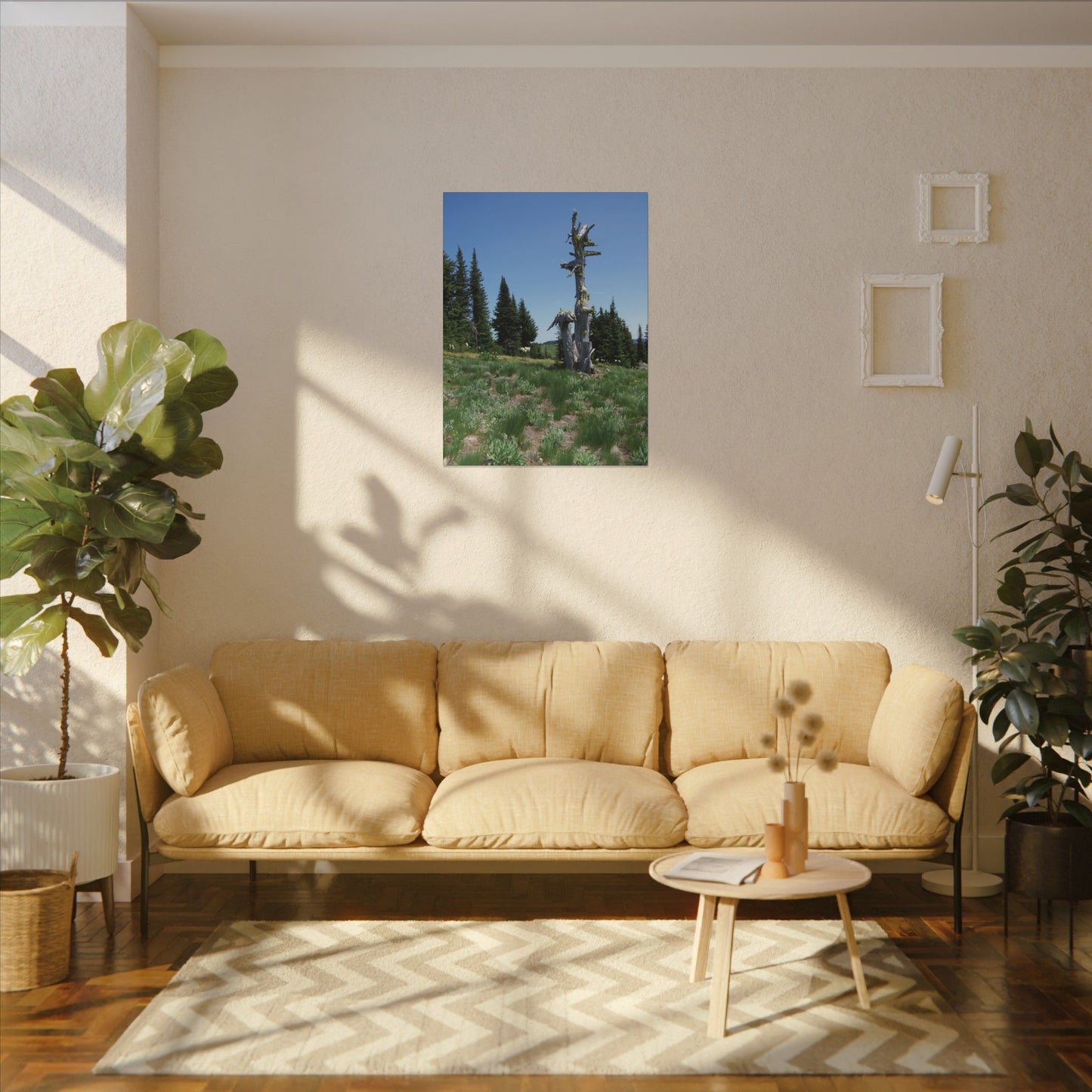 Lone Giant-Nature-Inspired Stretched Canvas Art