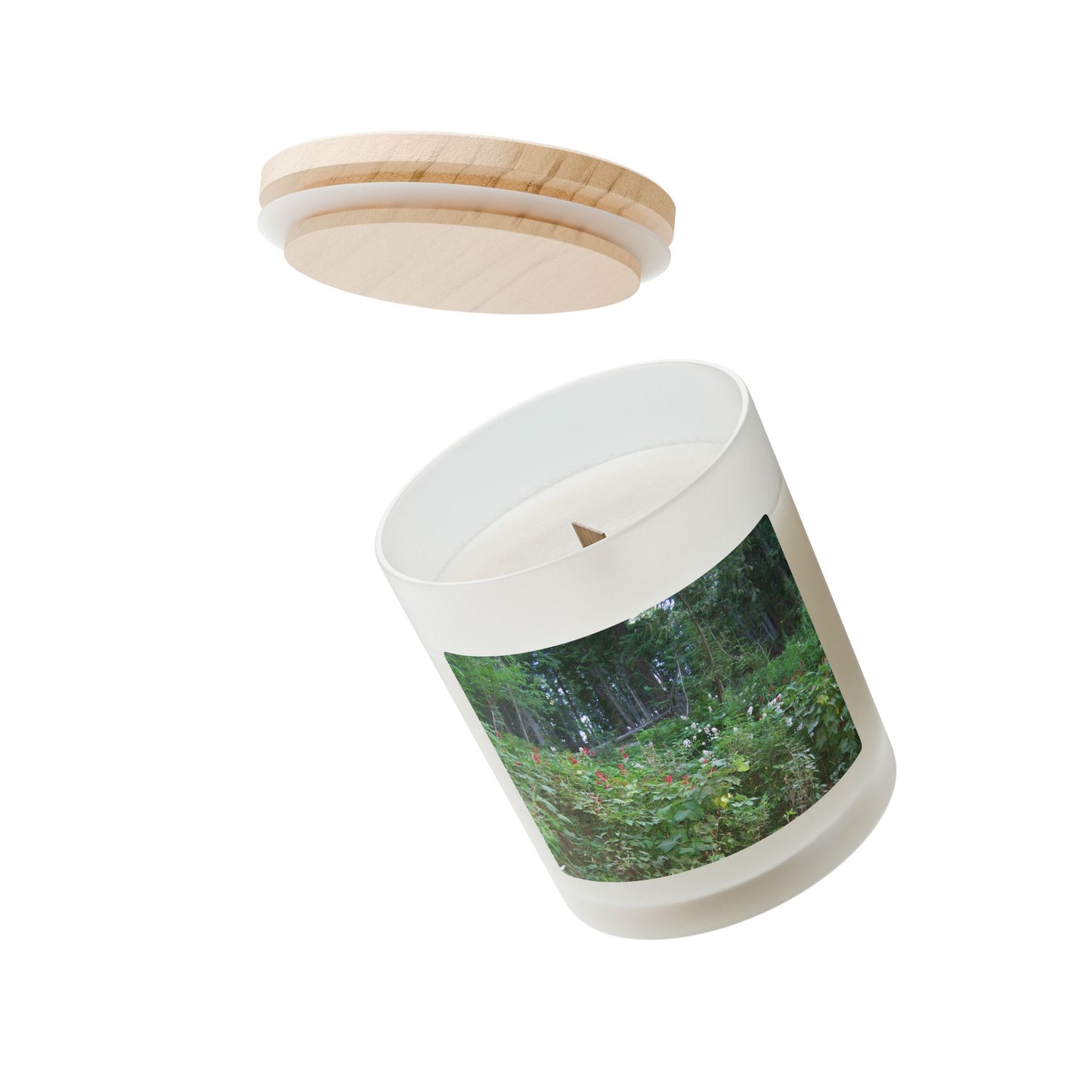 Candle: Forest Meadow Serenity 11oz Frosted Glass