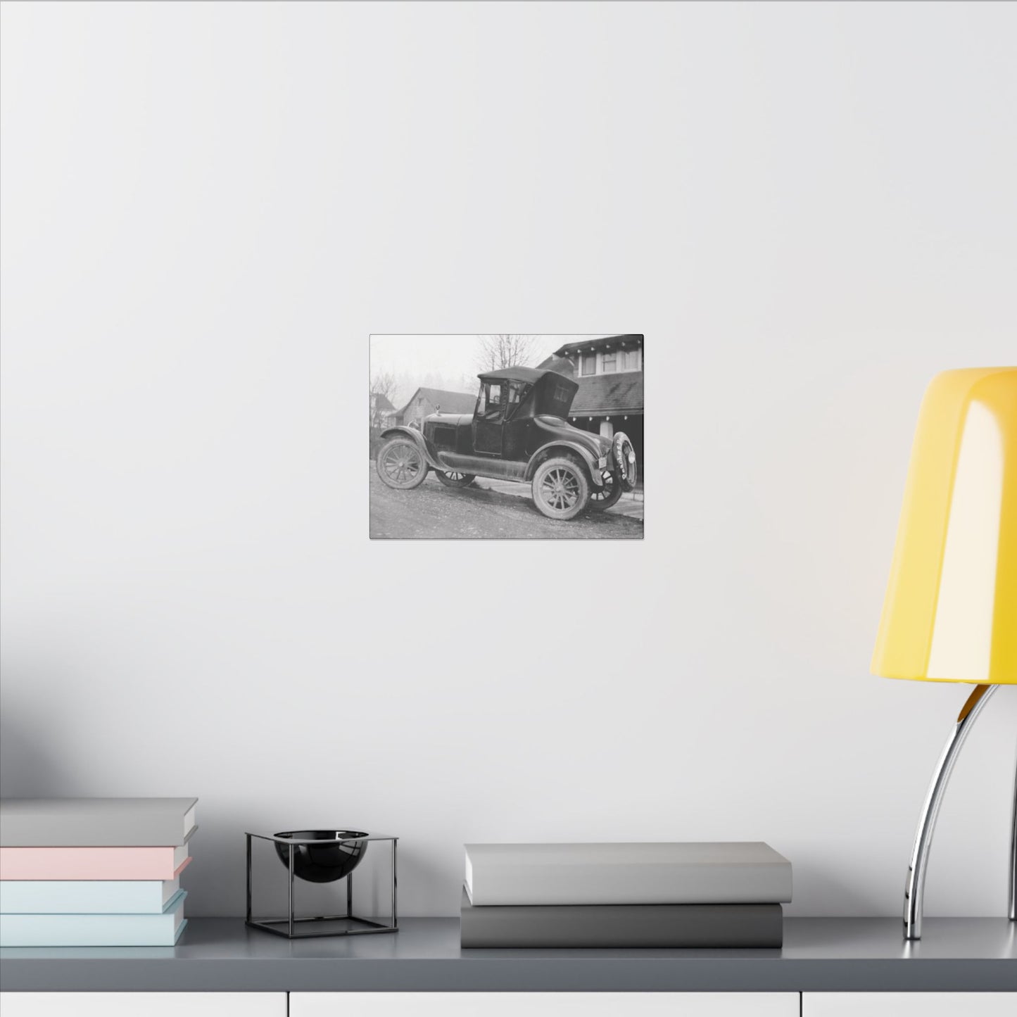 Old Wheels Canvas Print Vintage Car