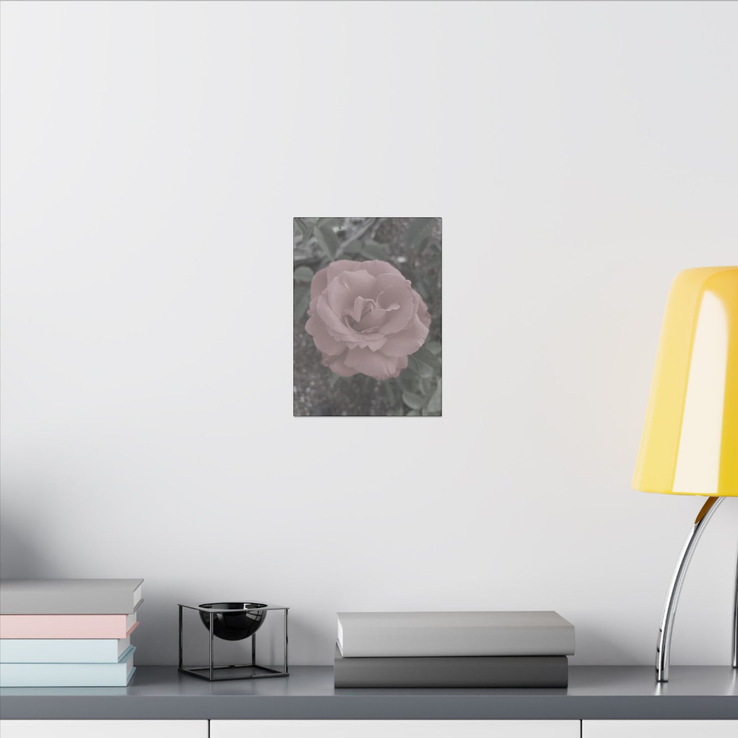 Canvas Wall Art - Vintage Rose Print