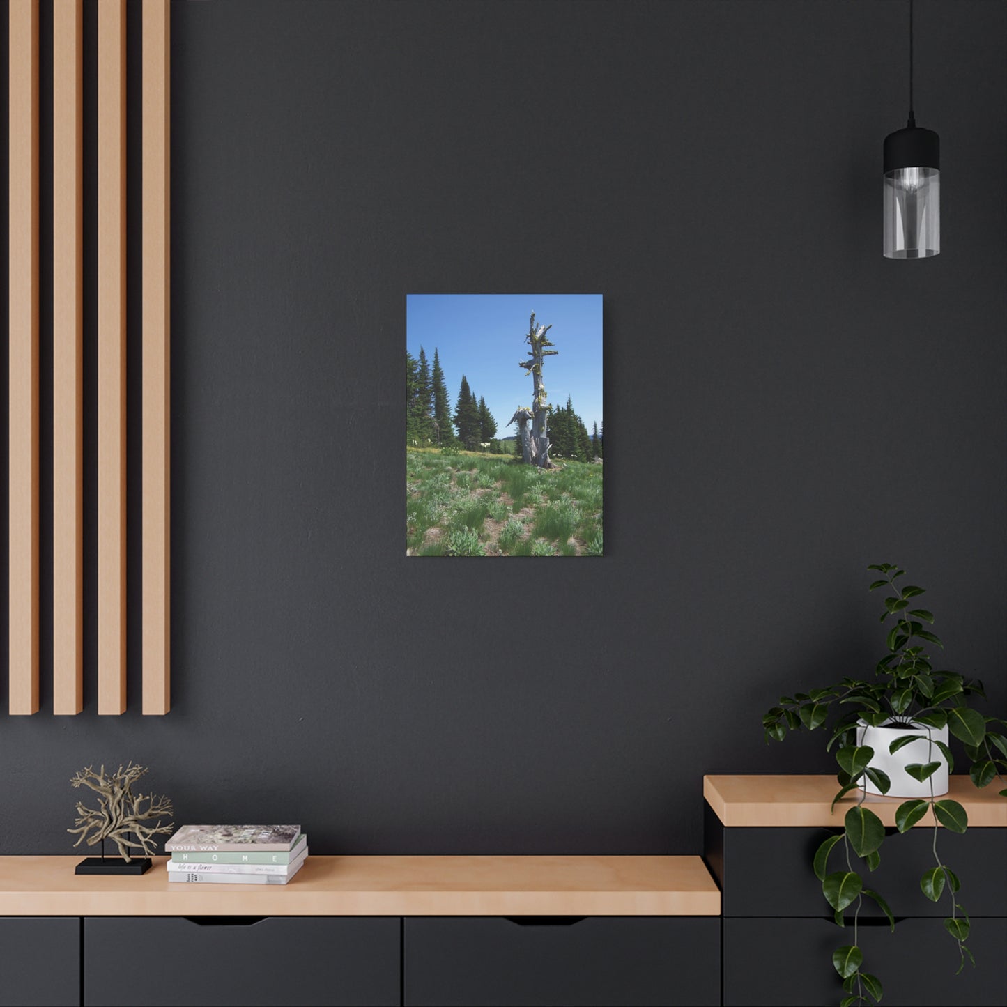 Lone Giant-Nature-Inspired Stretched Canvas Art