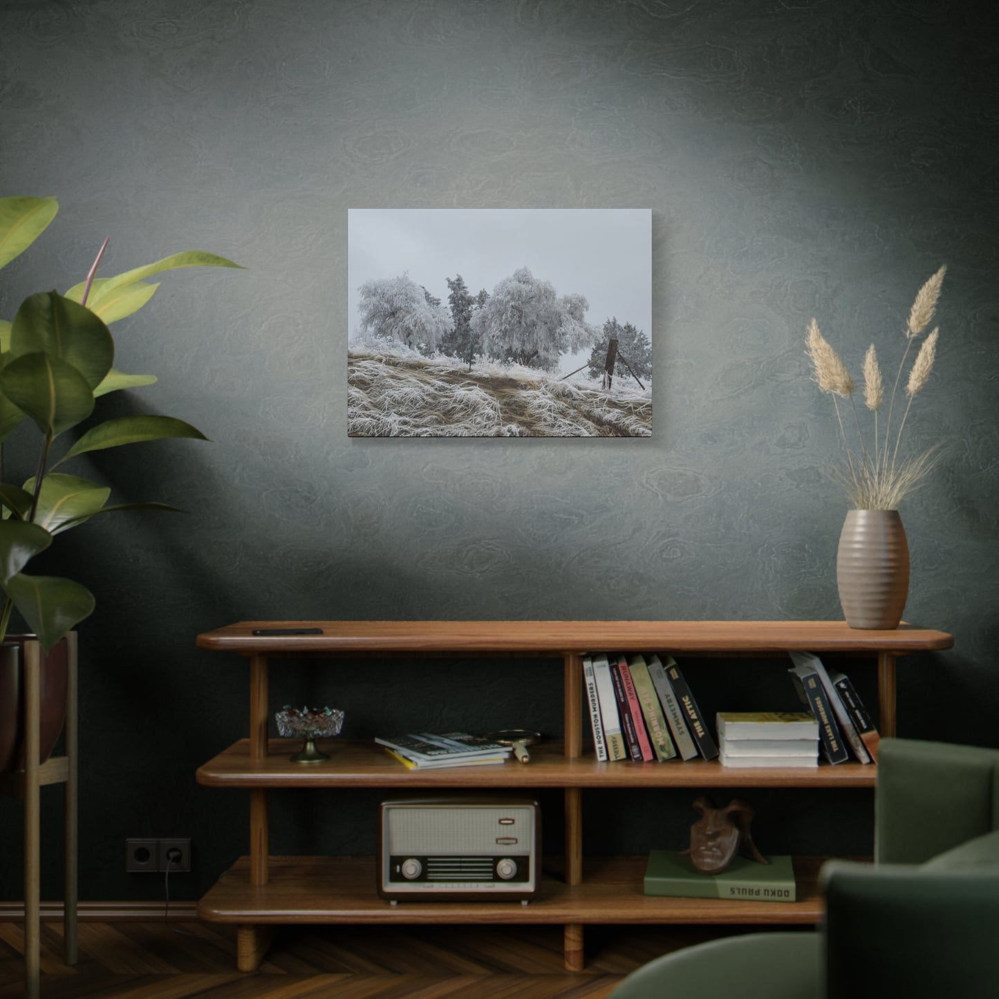 Morning Frost-Canvas Wall Art Winter Scene