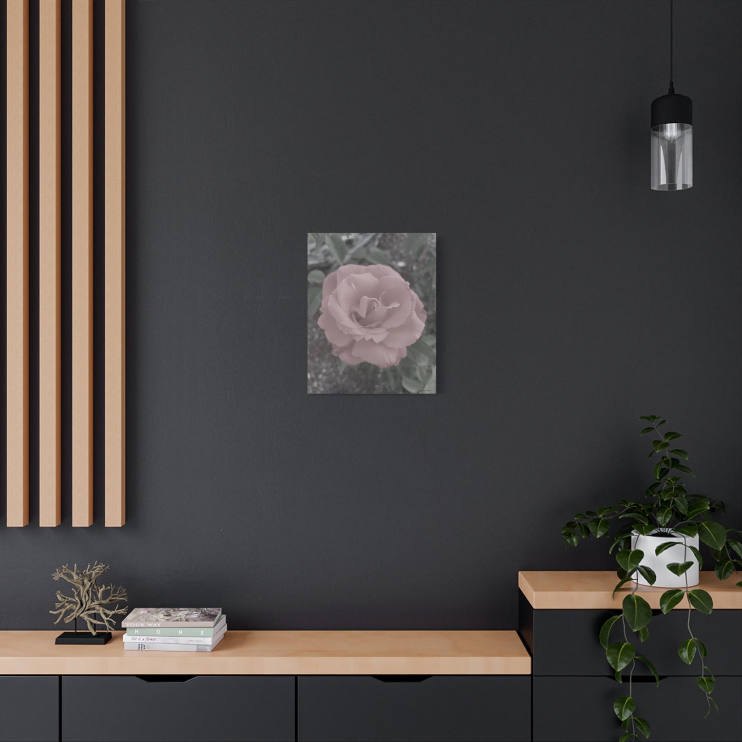 Old Rose, Canvas Wall Art - Vintage Rose Print