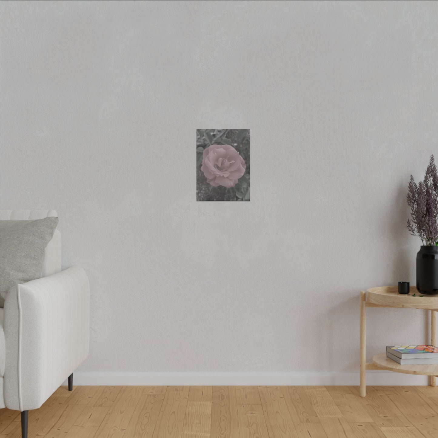 Canvas Wall Art - Vintage Rose Print