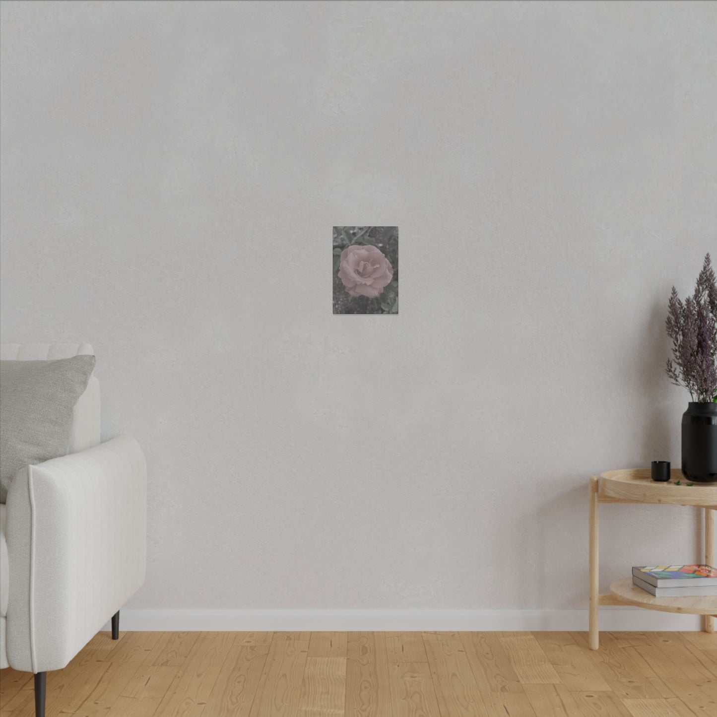 Canvas Wall Art - Vintage Rose Print