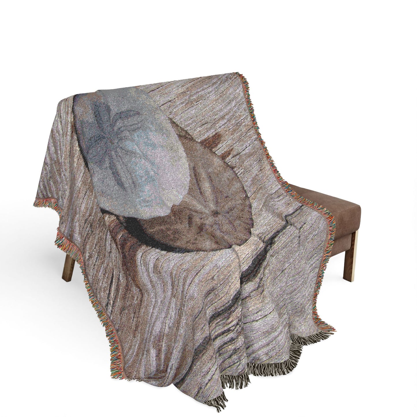 Seaswept — Sand Dollar Woven Blanket