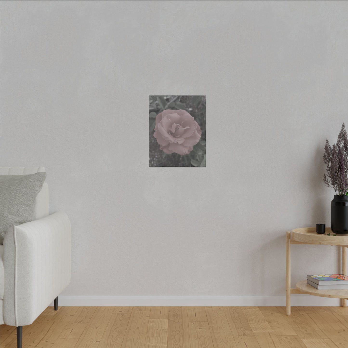 Canvas Wall Art - Vintage Rose Print