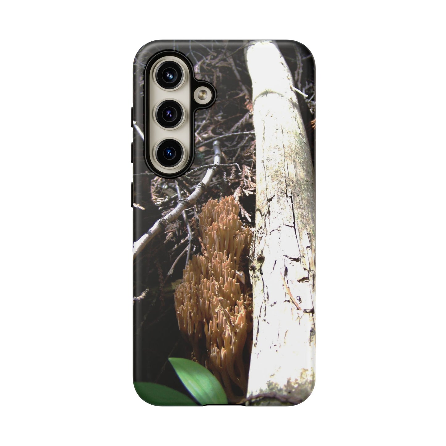 Phone Cases - Forest Morning Coral Mushroom Print Tough Cases