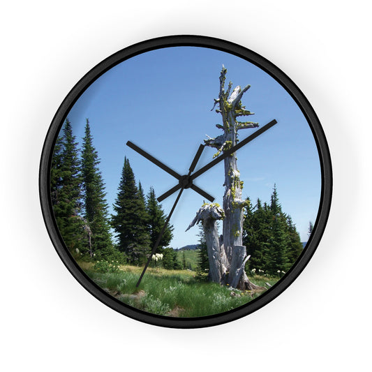 Whitebark Pine Wall Clock