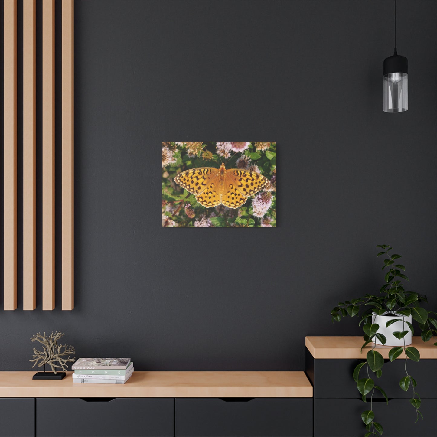 Flying Beauty, Canvas Butterfly Wall Art