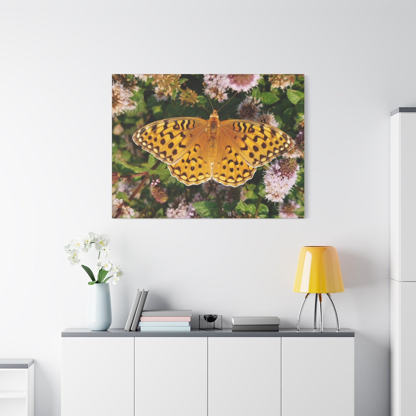 Flying Beauty, Canvas Butterfly Wall Art