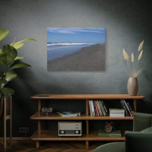 Breakers - Beach Landscape Canvas Art - Stretched Matte Print for Home Decor