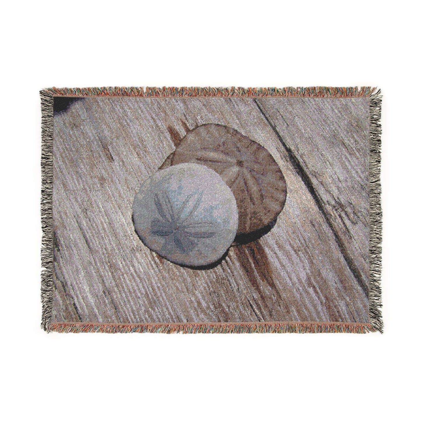 Seaswept — Sand Dollar Woven Blanket