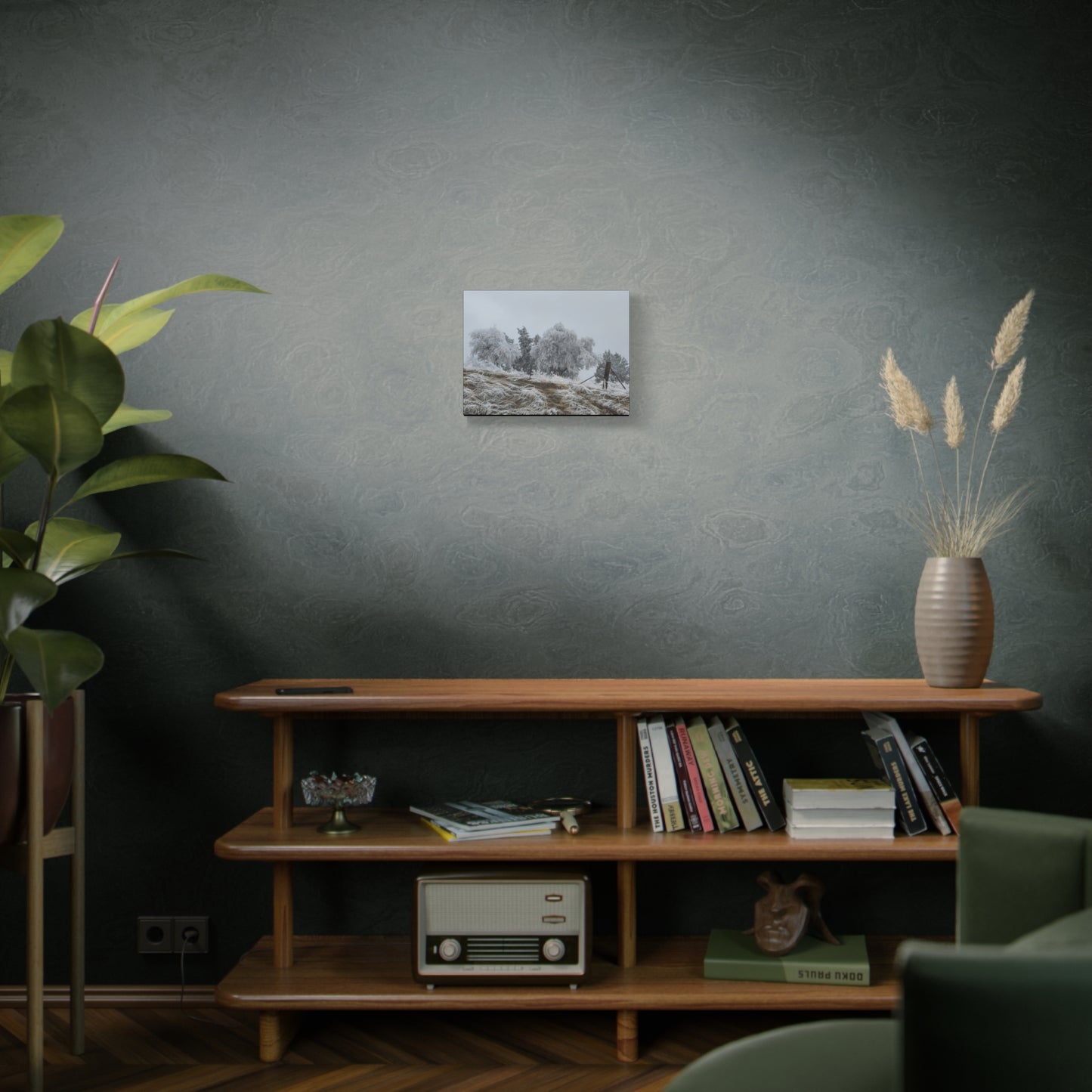 Morning Frost-Canvas Wall Art Winter Scene