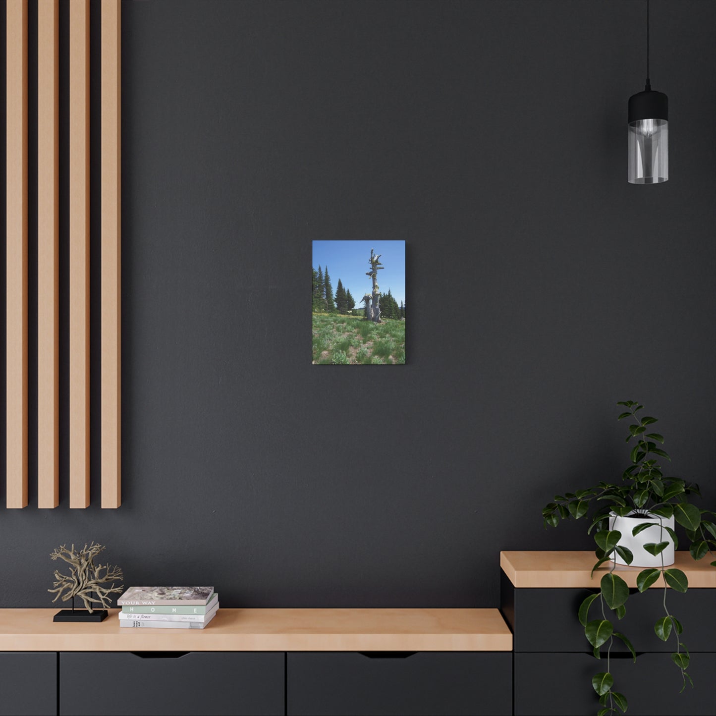 Lone Giant-Nature-Inspired Stretched Canvas Art